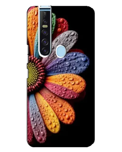 Чохол для TECNO Camon 15 Pro з картинкою «Райдужна квітка» Чохол для TECNO Camon 15 Pro з картинкою «Райдужна квітка»