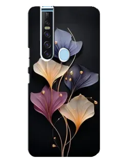 Чохол для TECNO Camon 15 Pro з картинкою «Лілові квіти грації»