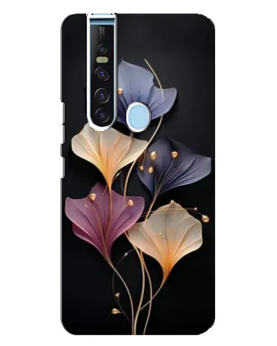 Чохол для TECNO Camon 15 Pro з картинкою «Лілові квіти грації» Чохол для TECNO Camon 15 Pro з картинкою «Лілові квіти грації»