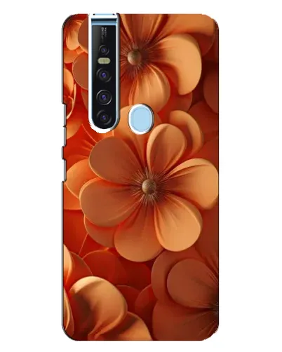 Чохол для TECNO Camon 15 Pro з картинкою «Помаранчева макро квітка» Чохол для TECNO Camon 15 Pro з картинкою «Помаранчева макро квітка»