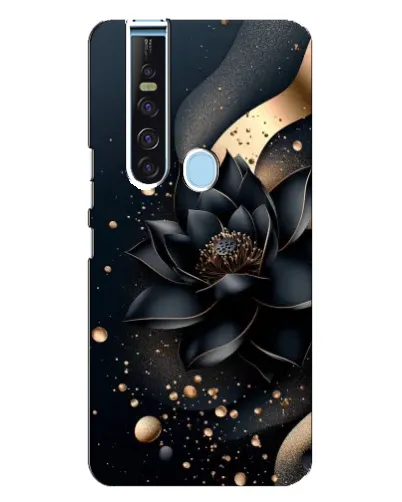 Чохол для TECNO Camon 15 Pro з картинкою «Чорний лотос» Чохол для TECNO Camon 15 Pro з картинкою «Чорний лотос»