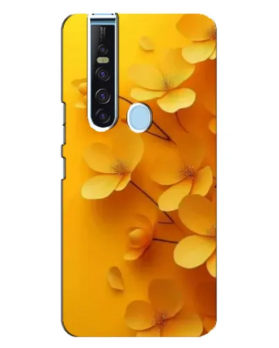 Чохол для TECNO Camon 15 Pro з картинкою «Золоті пелюстки» Чохол для TECNO Camon 15 Pro з картинкою «Золоті пелюстки»
