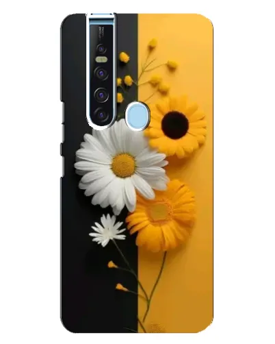 Чохол для TECNO Camon 15 Pro з картинкою «Соняшник та ромашка» Чохол для TECNO Camon 15 Pro з картинкою «Соняшник та ромашка»