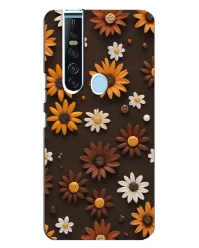Чохол для TECNO Camon 15 Pro з картинкою «Візерунок з маленьких соняшників» Чохол для TECNO Camon 15 Pro з картинкою «Візерунок з маленьких соняшників»