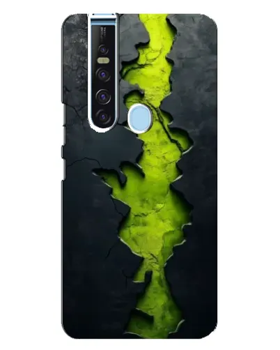 Чохол для TECNO Camon 15 Pro з картинкою «Салатовий розлом скелі» Чохол для TECNO Camon 15 Pro з картинкою «Салатовий розлом скелі»