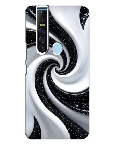 Чохол для TECNO Camon 15 Pro з картинкою «Чорно-біла спіраль» Чохол для TECNO Camon 15 Pro з картинкою «Чорно-біла спіраль»