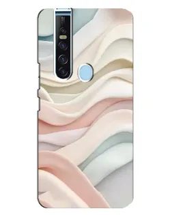 Чохол для TECNO Camon 15 Pro з картинкою «Пастельні ніжні хвилі»