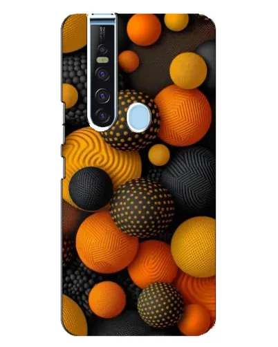 Чохол для TECNO Camon 15 Pro з картинкою «Об'ємні помаранчеві сфери» Чохол для TECNO Camon 15 Pro з картинкою «Об'ємні помаранчеві сфери»