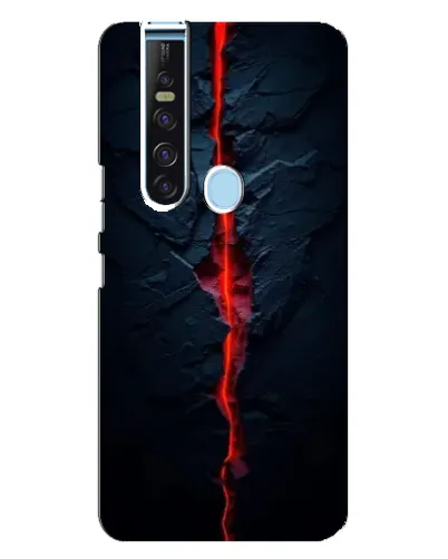 Чохол для TECNO Camon 15 Pro з картинкою «Червона лавова тріщина» Чохол для TECNO Camon 15 Pro з картинкою «Червона лавова тріщина»