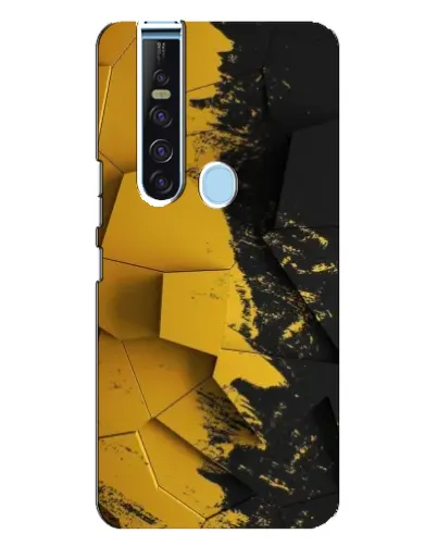 Чохол для TECNO Camon 15 Pro з картинкою «Золоті уламки геометрії» Чохол для TECNO Camon 15 Pro з картинкою «Золоті уламки геометрії»