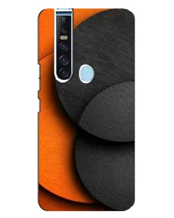 Чохол для TECNO Camon 15 Pro з картинкою «Геометрія помаранчевих кіл»