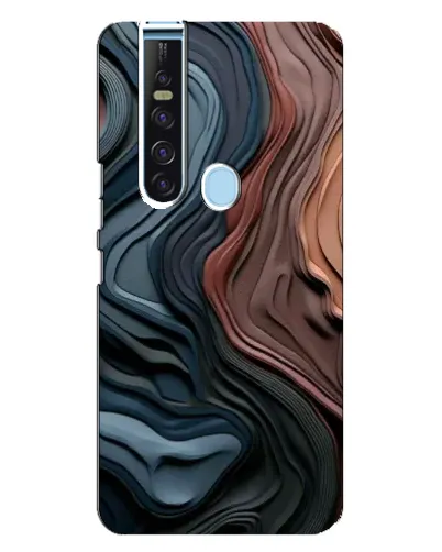 Чохол для TECNO Camon 15 Pro з картинкою «Кольорові хвилі каньйону» Чохол для TECNO Camon 15 Pro з картинкою «Кольорові хвилі каньйону»