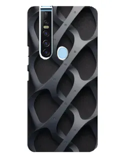 Чохол для TECNO Camon 15 Pro з картинкою «Об'ємне сіре плетіння»