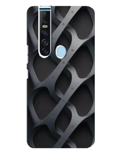 Чохол для TECNO Camon 15 Pro з картинкою «Об'ємне сіре плетіння» Чохол для TECNO Camon 15 Pro з картинкою «Об'ємне сіре плетіння»