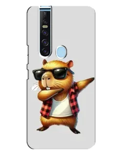 Чехол для TECNO Camon 15 Pro с картинкой «Капибара рэпер даб» Чехол для TECNO Camon 15 Pro с картинкой «Капибара рэпер даб»