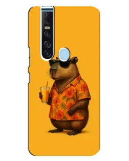 Чехол для TECNO Camon 15 Pro с картинкой «Капибара на отдыхе» Чехол для TECNO Camon 15 Pro с картинкой «Капибара на отдыхе»