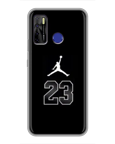 Чохол для TECNO Camon 15 з картинкою «Jordan Flight 23» Чохол для TECNO Camon 15 з картинкою «Jordan Flight 23»