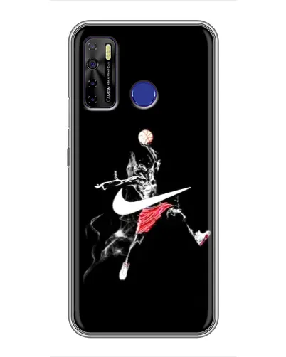 Чохол для TECNO Camon 15 з картинкою «Jordan Jumpman» Чохол для TECNO Camon 15 з картинкою «Jordan Jumpman»