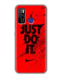 Чохол для TECNO Camon 15 з картинкою «Nike Just Do It»