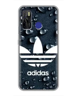 Чохол для TECNO Camon 15 з картинкою «Adidas Trefoil Blue»