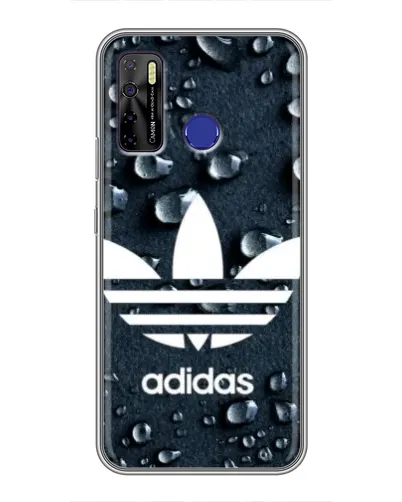 Чохол для TECNO Camon 15 з картинкою «Adidas Trefoil Blue» Чохол для TECNO Camon 15 з картинкою «Adidas Trefoil Blue»
