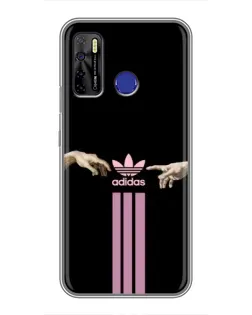 Чохол для TECNO Camon 15 з картинкою «Adidas Hands»
