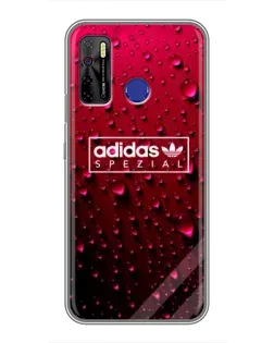 Чохол для TECNO Camon 15 з картинкою «Adidas Gold Marble»