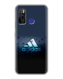 Чохол для TECNO Camon 15 з картинкою «Adidas Water Drops»