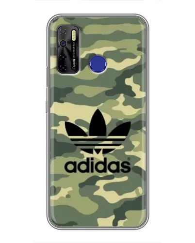 Чохол для TECNO Camon 15 з картинкою «Мілітарі стиль Adidas» Чохол для TECNO Camon 15 з картинкою «Мілітарі стиль Adidas»