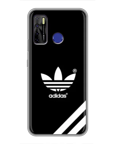Чохол для TECNO Camon 15 з картинкою «Adidas з діагональними смугами» Чохол для TECNO Camon 15 з картинкою «Adidas з діагональними смугами»