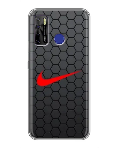 Чохол для TECNO Camon 15 з картинкою «Nike — карбонова сітка» Чохол для TECNO Camon 15 з картинкою «Nike — карбонова сітка»