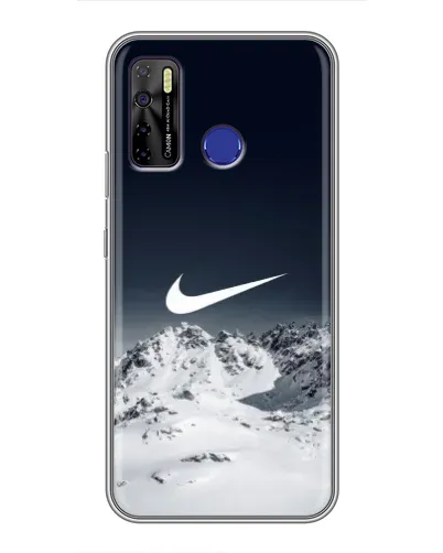 Чохол для TECNO Camon 15 з картинкою «Nike — зимові гори» Чохол для TECNO Camon 15 з картинкою «Nike — зимові гори»
