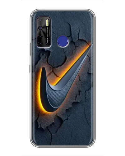Чохол для TECNO Camon 15 з картинкою «Об'ємний логотип Найк» Чохол для TECNO Camon 15 з картинкою «Об'ємний логотип Найк»