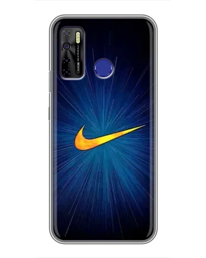 Чохол для TECNO Camon 15 з картинкою «Синій пульс Nike» Чохол для TECNO Camon 15 з картинкою «Синій пульс Nike»