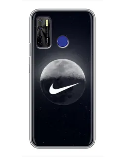 Чохол для TECNO Camon 15 з картинкою «Nike у стилі графіті»