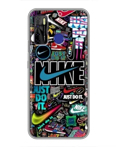 Чохол для TECNO Camon 15 з картинкою «Яскравий колаж Nike» Чохол для TECNO Camon 15 з картинкою «Яскравий колаж Nike»