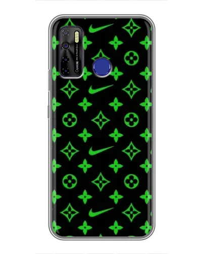 Чохол для TECNO Camon 15 з картинкою «Неоновий принт LV» Чохол для TECNO Camon 15 з картинкою «Неоновий принт LV»