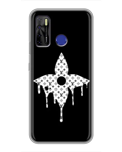 Чохол для TECNO Camon 15 з картинкою «Квіткова монограма» Чохол для TECNO Camon 15 з картинкою «Квіткова монограма»