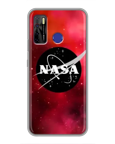 Чохол для TECNO Camon 15 з картинкою «NASA — червона туманність»