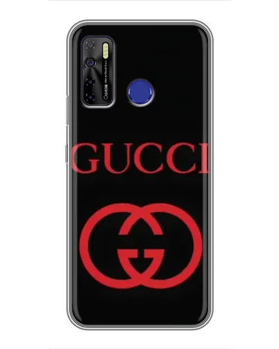 Чохол для TECNO Camon 15 з картинкою «Gucci — червоний логотип» Чохол для TECNO Camon 15 з картинкою «Gucci — червоний логотип»