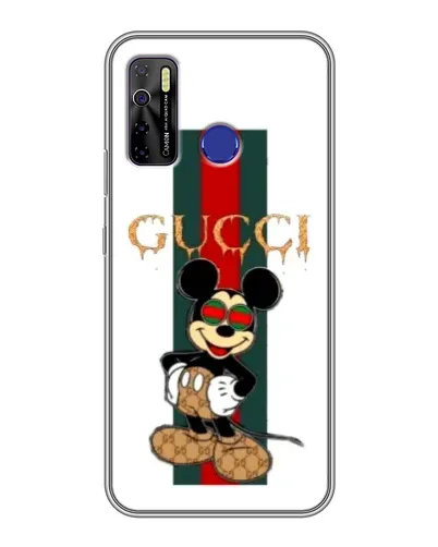 Чохол для TECNO Camon 15 з картинкою «Міккі Маус Gucci — смуги» Чохол для TECNO Camon 15 з картинкою «Міккі Маус Gucci — смуги»