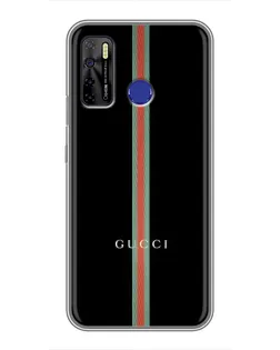 Чохол для TECNO Camon 15 з картинкою «Gucci — строга лінія» Чохол для TECNO Camon 15 з картинкою «Gucci — строга лінія»