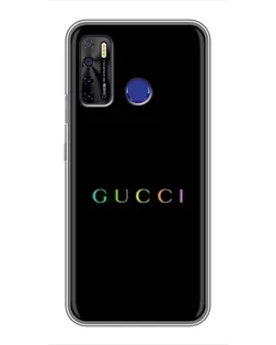 Чохол для TECNO Camon 15 з картинкою «Gucci — неоновий мінімалізм» Чохол для TECNO Camon 15 з картинкою «Gucci — неоновий мінімалізм»