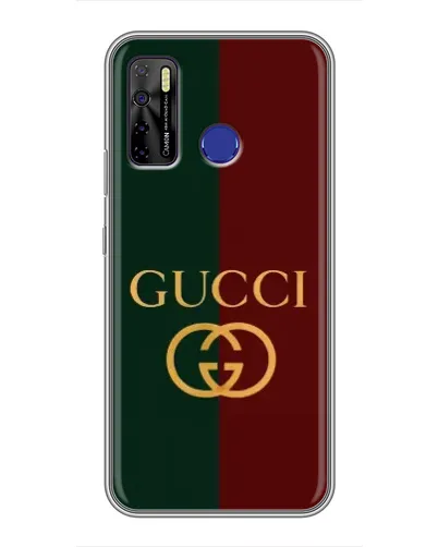 Чохол для TECNO Camon 15 з картинкою «Gucci — темно-зелений градієнт» Чохол для TECNO Camon 15 з картинкою «Gucci — темно-зелений градієнт»