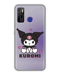 Чохол для TECNO Camon 15 з картинкою «Kuromi — фіолетовий арт» Чохол для TECNO Camon 15 з картинкою «Kuromi — фіолетовий арт»