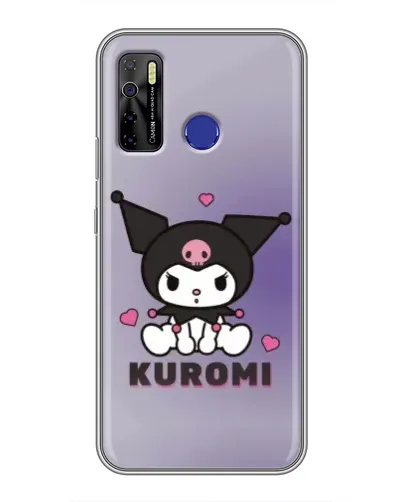 Чохол для TECNO Camon 15 з картинкою «Kuromi — фіолетовий арт» Чохол для TECNO Camon 15 з картинкою «Kuromi — фіолетовий арт»