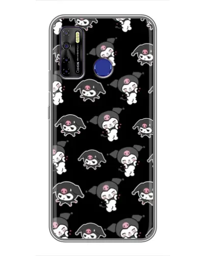 Чохол для TECNO Camon 15 з картинкою «Чорний паттерн Kuromi» Чохол для TECNO Camon 15 з картинкою «Чорний паттерн Kuromi»