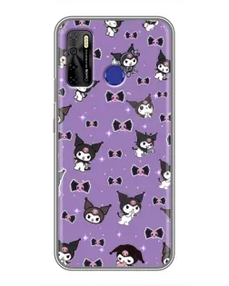 Чохол для TECNO Camon 15 з картинкою «Kuromi — патерн» Чохол для TECNO Camon 15 з картинкою «Kuromi — патерн»