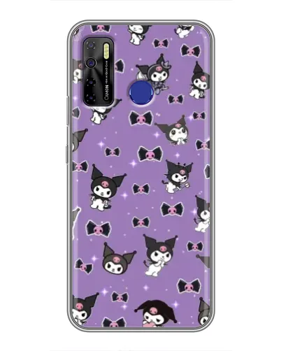 Чохол для TECNO Camon 15 з картинкою «Kuromi — патерн» Чохол для TECNO Camon 15 з картинкою «Kuromi — патерн»