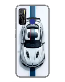 Чохол для TECNO Camon 15 з картинкою «Вид зверху — BMW M»